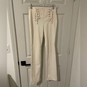 House of CB Mistress Rocks ‘Oh my white vegan leather pants’